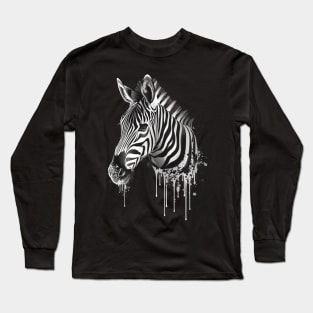 Zebra Protective Measures Long Sleeve T-Shirt